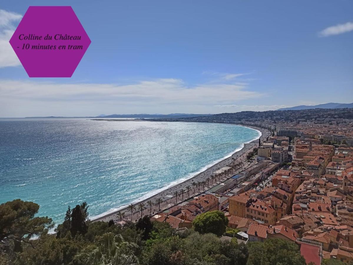 Studio - 1 Minute De La Plage Et De La Promenade Des Anglais Nice Dış mekan fotoğraf